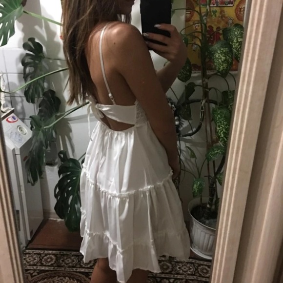 LILY DOE Boho Summer Ruffle Cute Beach Sundress - Picture 8 of 11